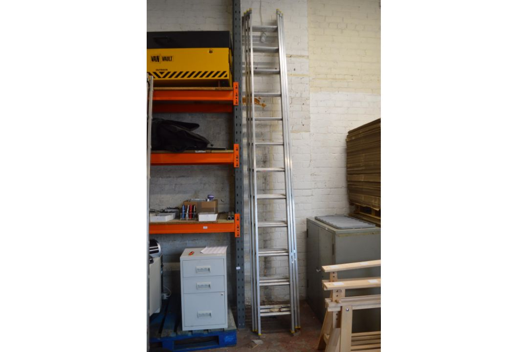 *Werner 3.5m Triple Box Section Extension Ladder