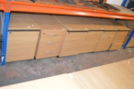 *Six Three Drawer Filing Cabinets