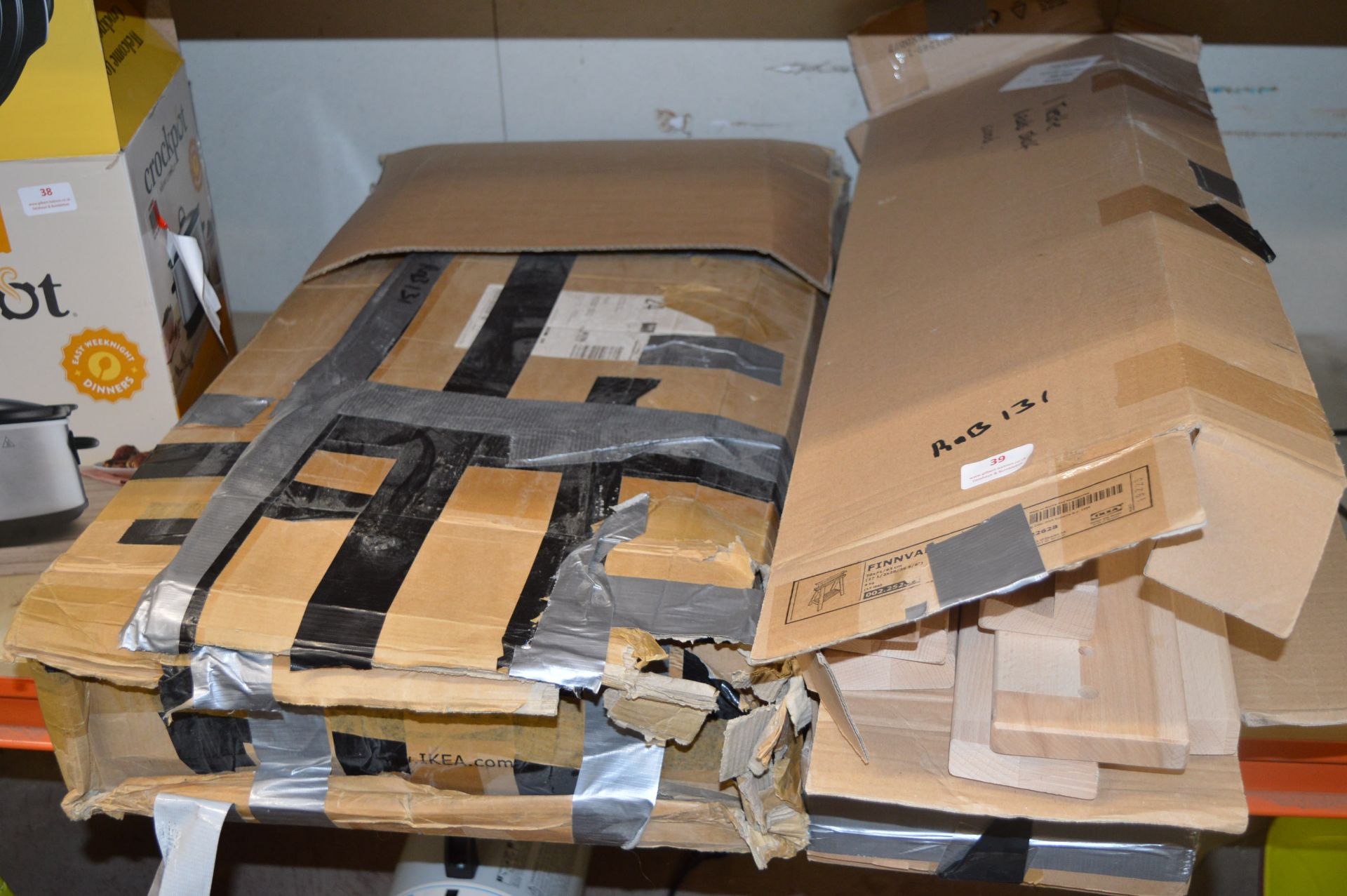 *Three Part Finnvard Adjustable Trestles - Image 4 of 4