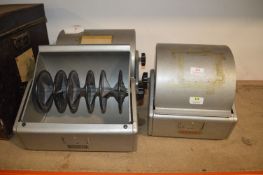 *Three Antique Rotadex Filing Machine