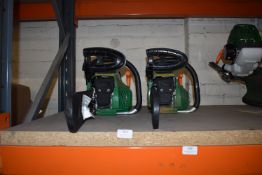 *Two Hawksmoor Petrol Chainsaws (salvage)