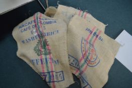 *Assorted Coffee Sacks