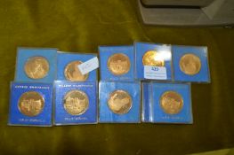 Ten William Wilberforce Bronze Medallion