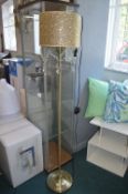 Brushed Brass Standard Lamp