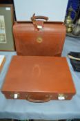 *Two Leather Briefcases