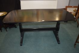 Ercol Dark Wood Dining Table