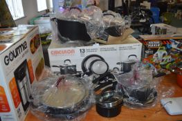 *Circulon Hard Anodised Cookware Set 13pcs