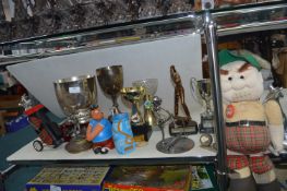 *Golfing Trophies, Figures, and Ornaments