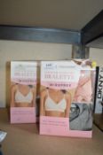 *Four Carole Hochman Wire Free Bralette 2pks Size: S