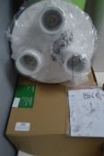*White Triple Ceiling Light