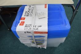 *Iris 15L Storage Boxes 6pk