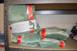 *Six Carole Hochman Green Velour 2pc Lounge Sets Size: M