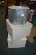 *Two Grey Lampshades