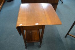 *Oak Drop Leaf Tea Trolley