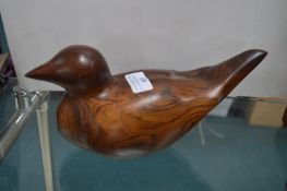 Carved Wooden Duck