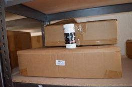 Two Boxes of 57 Bottles of ICU Red Vein Vape Liquid (expired)