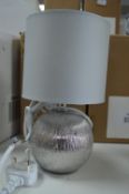 *Pair of Metallic Table Lamps