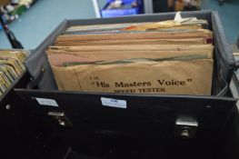 Record Case and LP Records and 12