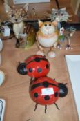 Metal Cats and Ladybirds