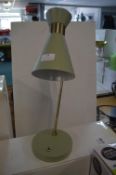*Sage Green Adjustable Desk Lamp