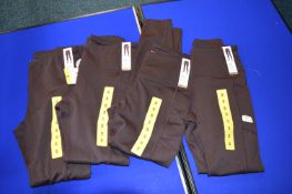 *Five Pairs of Mondetta Jacquard Legging Size; S