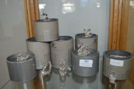 Seven Swarovski Crystal Animals