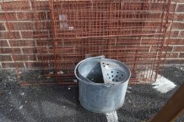 Galvanised Mop Bucket