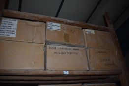 *Contents of Shelf - Six Boxes of Various Silicone Moulds