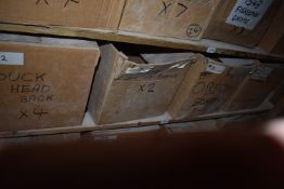 *Contents of Shelf - Four Boxes of Various Moulds