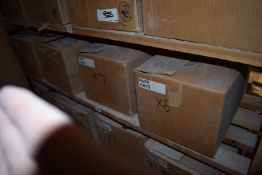 *Contents of Shelf - Four Boxes of Various Moulds