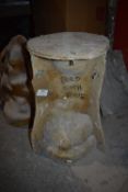 *Birdbath Base GRP Jacket ~16” tall