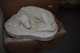 *Dog Cast ~7” tall, 17” wide, 13” deep