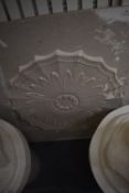 *Ceiling Rose Cast ~23” wide, ~1” deep
