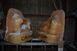 *Boy and Girl Sunbathing GRP Casting Jackets ~12”