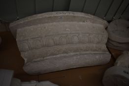 *Plinth Section Cast ~25” wide, 13” tall,