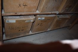 *Contents of Shelf - Four Boxes of Various Moulds