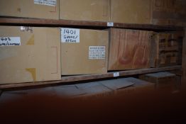 *Content of Shelf to Include Four Boxes of Various Moulds