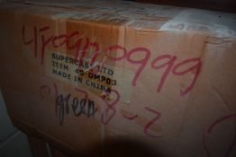 *Box of 40 Folding Chessboards (green)