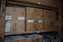 *Contents of Shelf - Six Boxes of Various Silicone Moulds