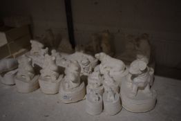 *Contents of Half a Shelf to Include Various Cast