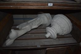 *Contents of Shelf to Include Plinth, and a Fawn Casts