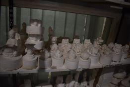 *Quantity of Assorted Unpainted Cast Figurines
