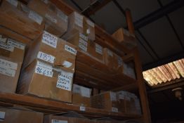 *Contents of Shelves to Include Casting Jackets, Moulds, etc.