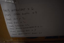 *Two Boxes of Assorted Latex Moulds