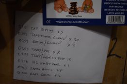 *Box of Assorted Latex Moulds