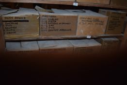 *Content of Shelf to Include Four Boxes of Various Moulds