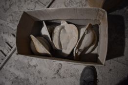 *Three Boxes of Assorted GRP Casting Jackets and Moulds