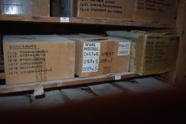 *Content of Shelf to Include Various Moulds