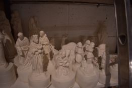 *Quantity of Unpainted Cast Figurines