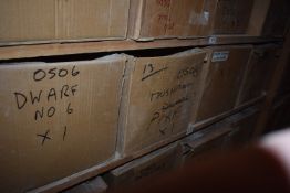 *Contents of Shelf - Four Boxes of Various Moulds